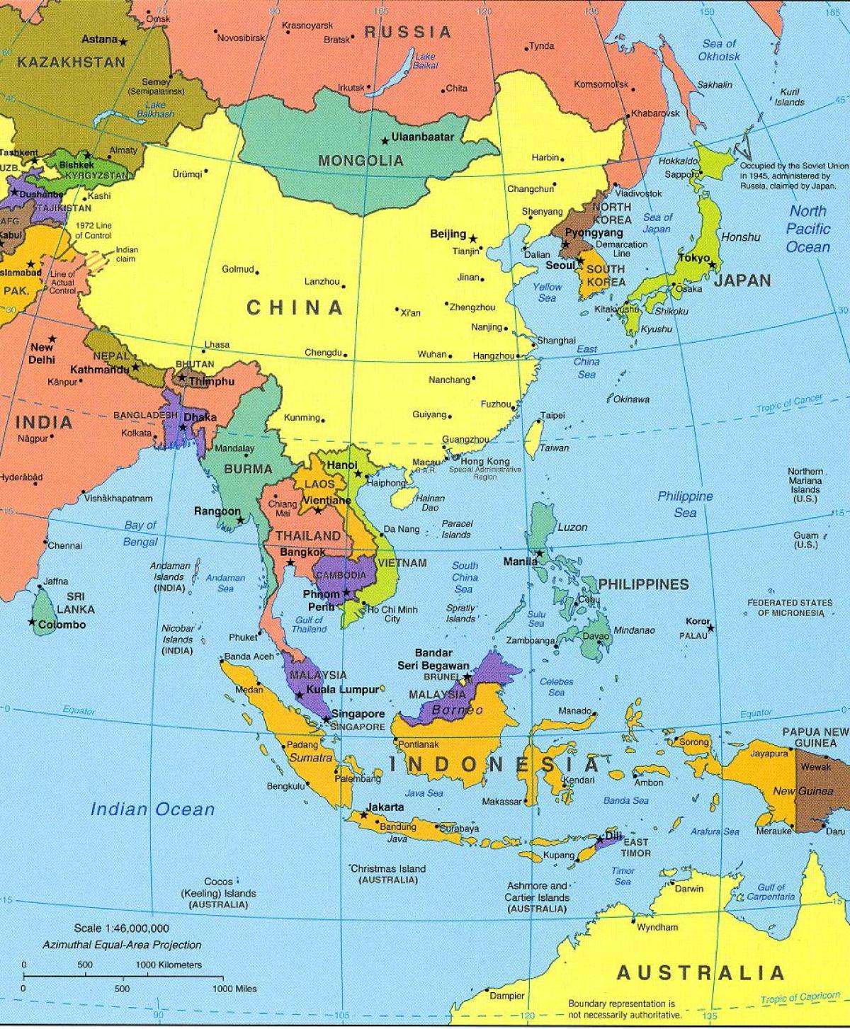Taipei localización no mapa do mundo